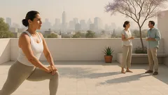 Cumplir 55: los hábitos que hoy construyen tu bienestar a los 70